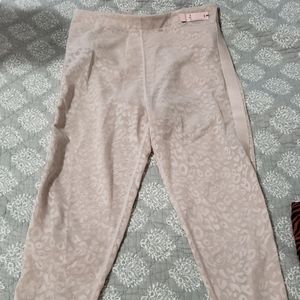 Womens high rise sheer leggings